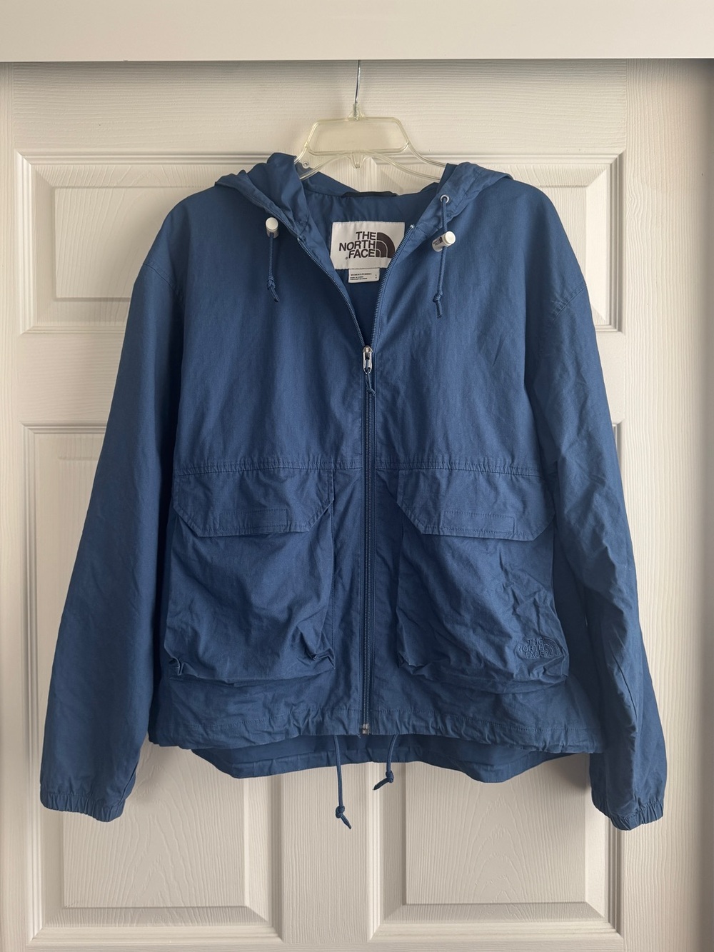 The North Face Slate Blue Hooded Zip Jacket